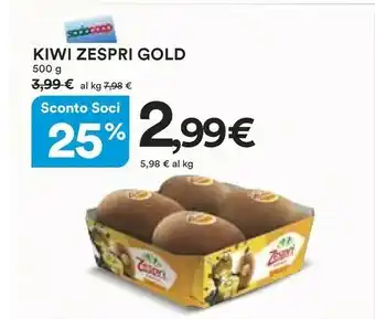 Coop Zespri Kiwi Gold offerta