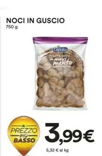 Coop Caputo Noci In Guscio offerta