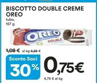 Coop Mondelez - Double Oreo 157 g(ml) offerta