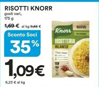 Coop Knorr Knorr - Risotteria alla Milanese 175 g(ml) offerta