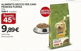 Coop Purina Friskies Alimento Secco Per Cani offerta
