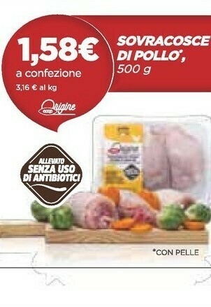 Coop Sovracosce Di Pollo offerta