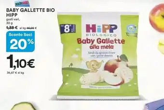 Coop Hipp Baby Gallete Bio offerta