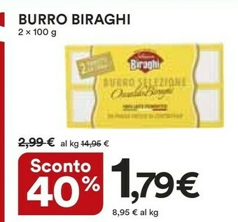 Coop Biraghi Burro offerta