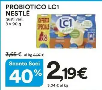 Coop Nestlè Probiotico Lc1 offerta