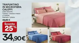 Coop Caleffi Trapuntino In Microfibra 1 Piazza offerta