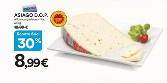 Coop Asiago Dop offerta
