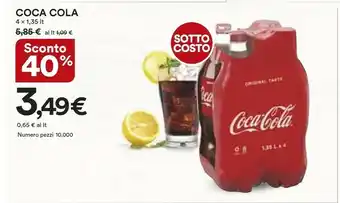 Coop Coca-Cola - Coca Cola 1350 G(ml) offerta