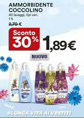 Coop Coccolino Ammorbidente offerta