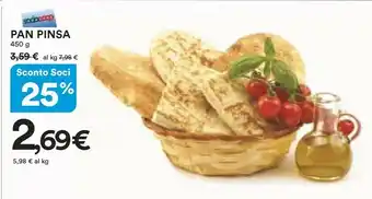Coop Pan Pinsa 450 G offerta