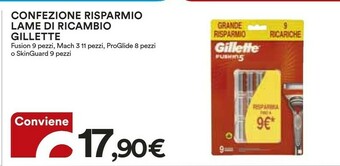 Coop Gillette Confezione Risparmio Lame Di Ricambio offerta