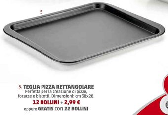 PENNY Teglia Pizza Rettangolare 38x28cm offerta
