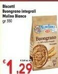 Despar Mulino Bianco Biscotti Buongrano Integrali offerta