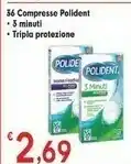 Despar Polident 36 Compresse Tripla Protezione offerta