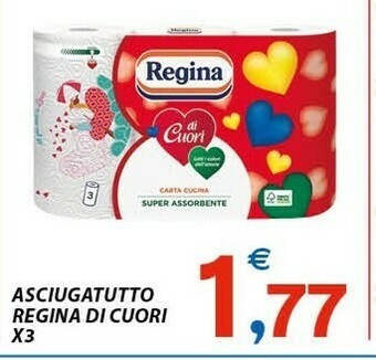 Vivo Supermercati Regina Asciugatutto 3 Colori offerta
