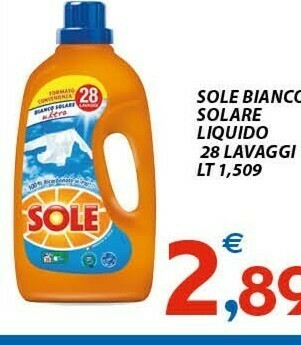 Vivo Supermercati Sole Bianco Solare Liquido offerta