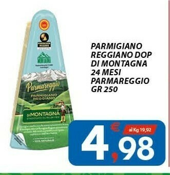 Vivo Supermercati Parmareggio Parmigiano Reggiano DOP 24 Mesi offerta
