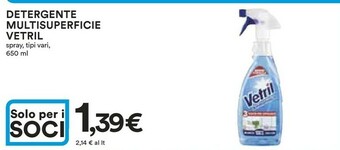 Coop Vetril Pulizie di casa offerta