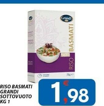 Vivo Supermercati Grandi - Riso Basmati 1000 G(ml) offerta