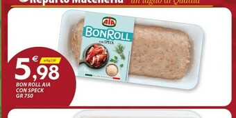 Vivo Supermercati Aia Bon Roll Express Polpette Con Patate E Speck offerta