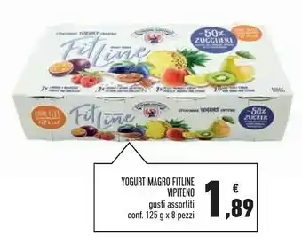 Conad Superstore Vipiteno Yogurt Magro Fitline offerta