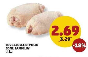 PENNY Sovracosce di Pollo conf. famiglia offerta