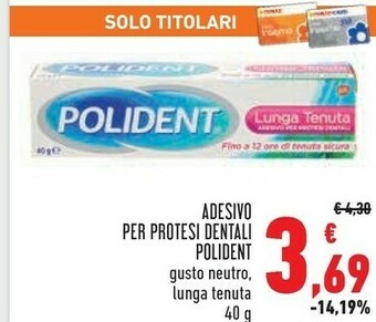 Conad Polident Adesivo Per Protesi Dentali offerta