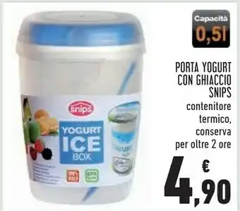 Conad Snips Porta Yogurt Con Ghiaccio offerta