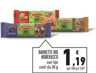 Conad Superstore Noberasco Barrette Bio offerta