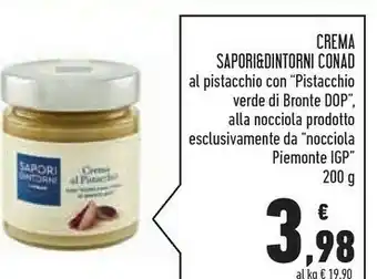 Conad Superstore Conad Crema Al Pistacchio offerta