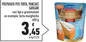 Conad Superstore Gargani Torta Margherita 600 G(ml) offerta