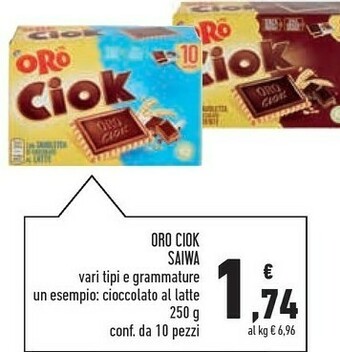 Conad Superstore Saiwa Oro Ciok offerta