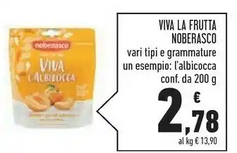 Noberasco Viva L'Albicocca 200 G(ml)