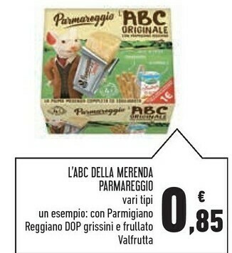 Conad Superstore Parmareggio L'abc Della Merenda offerta