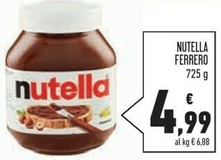 Conad Superstore Ferrero Nutella offerta
