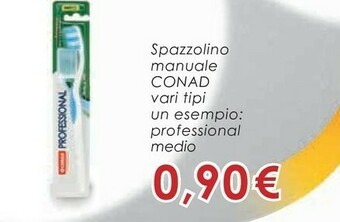 Conad Conad Spazzolino Manuale offerta