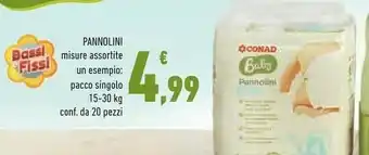 Conad Conad Pannolini offerta