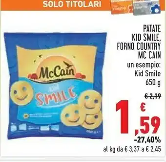 Conad Mccain Kid Smile 650ml offerta
