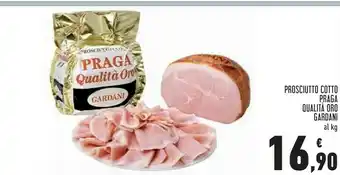 Conad Gardani Prosciutto Cotto Praga Qualità Oro offerta