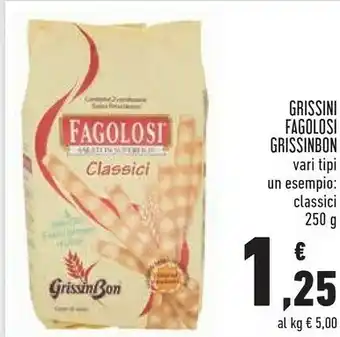 Conad Grissinbon Grissini Fagolosi Classici offerta
