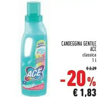 Conad Ace Candeggina Gentile Classica 1 L offerta