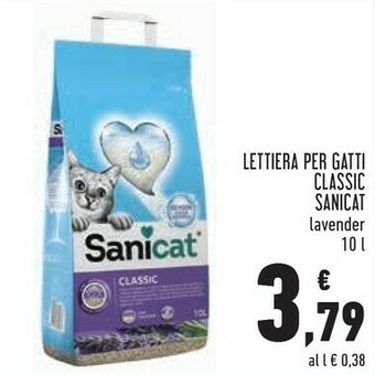 Conad Sanicat Lettiera Per Gatti Classic offerta