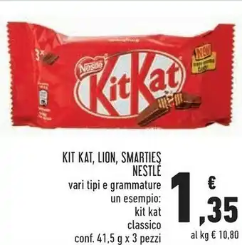 Conad Superstore Nestlè Nestle Kit Kat offerta