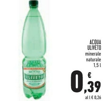 Conad Superstore Uliveto Acqua Minerale Naturale offerta