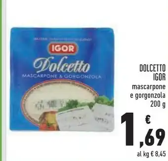 Conad Superstore Igor Dolcetto Mascarpone E Gorgonzola offerta