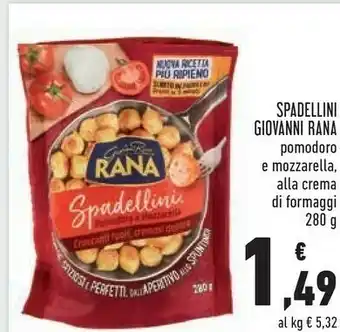 Conad Superstore Rana Giovani Spadellini Pomodoro E Mozzarella, Alla Crema Di Formaggi offerta