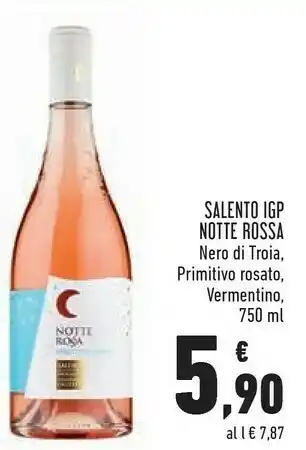 Conad Superstore Notte rossa Salento Vermentino 750 Ml offerta