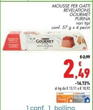 Conad Superstore Purina Cibo Per Gatti offerta