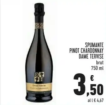 Conad Spumante Pinot Chardonnay Dame Tervise offerta