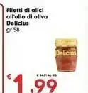 Despar Delicius Filetti Di Alici All' Olio Di Oliva offerta